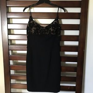 Vintage CARMEN  MARC VALVO Black Sequin dress
